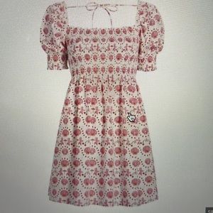 Hill House Athena Nap dress in mermaid print